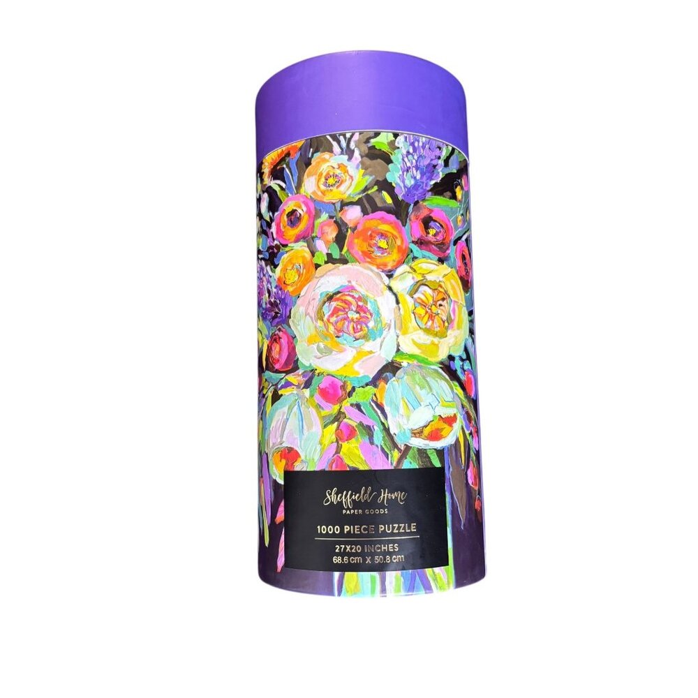 Sheffield Home 1000 Piece Puzzle Floral Wild Apple Jeanette Vertentes 27 x 20